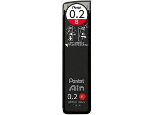 【レビュー投稿で100円OFFクーポン】ぺんてる シャープペン替芯 Ain 0.2mm B C282-B 0.3mm替芯 シャーペン替芯 シャープペンシル