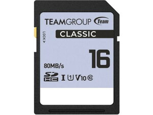 yr[e100~OFFN[|zTEAM SDHC UHS-I U1 ClassicV[Y16GB TSDHC16GIV1001 SD SDHC[J[h [J[h L^fBA Ɠd