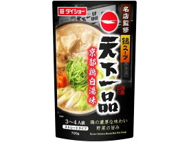 ダイショー 名店監修鍋スープ 天下一品京都鶏白湯味 調味料 食材