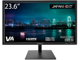 【お取り寄せ】JAPANNEXT 液晶ディスプレイ 23.6型 FHD JN-V236FHDR-C65W モニター PC周辺機器