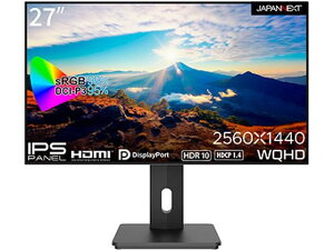 y}\聚|Cg2{zy񂹁zJAPANNEXT fBXvC 27^ WQHD JN-27IPS4FLWQHDR-HSP fBXvC j^[{ fCXvC p\R Ɠd