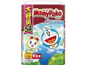 【レビュー投稿で100円OFFクーポン】ユニ・チャーム マミーポコパンツ ビッグ 54枚 ドラえもん おむつ オムツ おしりふき ベビーケア