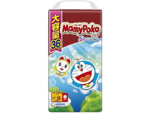 【レビュー投稿で100円OFFクーポン】ユニ・チャーム マミーポコパンツ ビッグより大きい 36枚 ドラえもん おむつ オムツ おしりふき ベビーケア