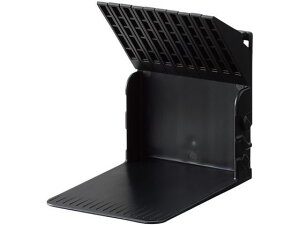 【レビュー投稿で100円OFFクーポン】リヒトラブ 1冊でも倒れないブックスタンド Mini ブラック 本立て ブックスタンド デスクトップ収納 デスク周り 文具