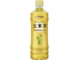 伊藤園 お~いお茶玄米茶 600ml ペットボトル 小容量 お茶 缶飲料 ボトル飲料