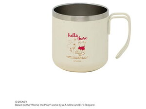 【レビュー投稿で100円OFFクーポン】【お取り寄せ】パール金属 ダブルステンレスマグカップ300mL くまのプーさん マグカップ カップ テーブルウェア アウトドア キャンプ用品