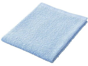 【レビュー投稿で100円OFFクーポン】【お取り寄せ】スマートバリュー おしぼりタオル 10枚 ブルー N109J-BL おしぼり オフィス用タオル