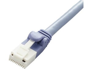 【レビュー投稿で100円OFFクーポン】【お取り寄せ】エレコム LANケーブル CAT6 1m 20本 ブルー LD-GPT/BU1/RS2 LANケーブルカテゴリー6 LANケーブル ケーブル 電源タップ 配線パーツ 家電