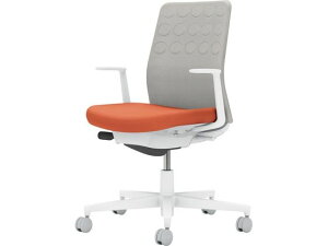 【レビュー投稿で100円OFFクーポン】【メーカー直送】コクヨ モネット 背クッション L肘 ホワイトグレー ライトグレー ソフトテラコッタ(U)【代引不可】【組立・設置・送料無料】肘付き 固