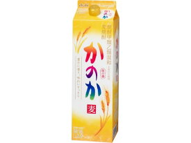 【マラソン限定2,000円クーポン＆11日9:59迄ポイント2倍】福岡 アサヒ 麦焼酎 かのか 25度 1.8L 麦焼酎 お酒