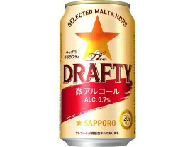 【マラソン限定★2,000円クーポン＆ポイント2倍】サッポロビール ドラフティ 350ml ビールテイスト ノンアルコール飲料 お酒
