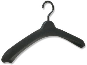 【レビュー投稿で100円OFFクーポン】【お取り寄せ】ウレタンカバー Mサイズ 10枚パック 黒 009700633 プラスチックハンガー ピンチハンガー