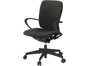 【レビュー投稿で100円OFFクーポン】【メーカー直送】イトーキ フルゴチェア ハイバック 固定肘 ナイロンキャスター BK BK【代引不可】肘付き 固定肘タイプ 布張りチェア オフィスチェア オ