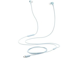 【レビュー投稿で100円OFFクーポン】【お取り寄せ】エレコム 有線イヤホン Type-C カナル型 ブルー EHP-DF14CMBU ヘッドセット 通話用イヤホン PC周辺機器 パソコン 家電