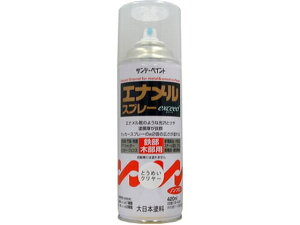 【レビュー投稿で100円OFFクーポン】【お取り寄せ】サンデーペイント エナメルスプレー exceed とうめい 420mL #23N1B 塗料 塗装 養生 内装 土木 建築資材