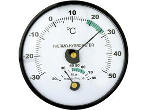 【レビュー投稿で100円OFFクーポン】【お取り寄せ】高森コーキ Φ100温湿度計 -30~50℃ ATH-2128 アナログ温度計 温度 湿度 計測器 計量器