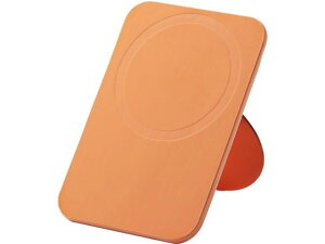 【レビュー投稿で100円OFFクーポン】【お取り寄せ】エレコム スマホスタンド MagSafe 磁石 軽量 オレンジ P-DSMSTCCDR スマートフォン関連品 スマホ タブレット関連品