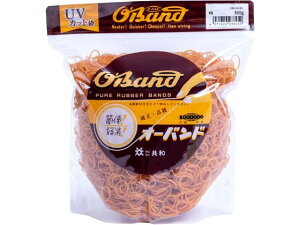 【レビュー投稿で100円OFFクーポン】【お取り寄せ】共和 輪ゴム オーバンド 透明袋 #8 アメ 500g GBA-N-001 輪ゴム 標準 切幅 ゴムバンド 結束 梱包