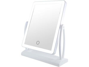 【レビュー投稿で100円OFFクーポン】【お取り寄せ】トレードワン 卓上LEDライトアップミラー 30820 フェイス ボディケア関連品 フェイスケア ボディケア 理美容 セルフケア 健康家電