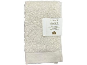 【レビュー投稿で100円OFFクーポン】林 テックカラー フェイスタオル アイボリー FO438013 フェイスタオル 業務用タオル