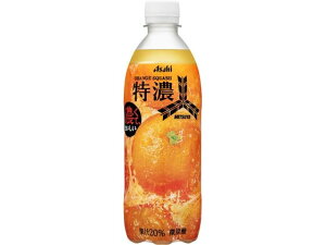 【レビュー投稿で100円OFFクーポン】アサヒ飲料 三ツ矢特濃オレンジスカッシュ 500mL 果実 フルーツ 炭酸飲料 飲料 ジュース