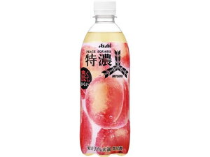 【レビュー投稿で100円OFFクーポン】アサヒ飲料 三ツ矢特濃ピーチスカッシュ 500mL 果実 フルーツ 炭酸飲料 飲料 ジュース