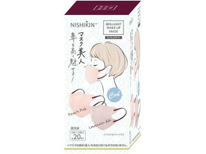 �y�y�V�労�ӍՌ��聚26��9:59���|�C���g2�{�z�я��� NISHIKIN �u�����A���g���C�N�A�b�v�}�X�N COOL 2D 20�� 01 �}�X�N �@ �̂Ǒ΍� ���f�B�J��