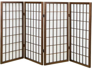 【レビュー投稿で100円OFFクーポン】【メーカー直送】ファミリー・ライフ NEW障子スクリーン 4連 0288010【代引不可】折りたたみパーテーション 間仕切り オフィス家具