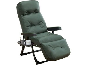 【レビュー投稿で100円OFFクーポン】【メーカー直送】ファミリー・ライフ くつろぎのリクライニングアームチェアEXII GR 0411350【代引不可】リクライニングソファ ソファ イス リビング家具