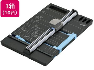 【レビュー投稿で100円OFFクーポン】送料無料 プラス スライドカッターハンブンコ A4 PK-813 10台 26-470 裁断機本体 切る 文具 事務