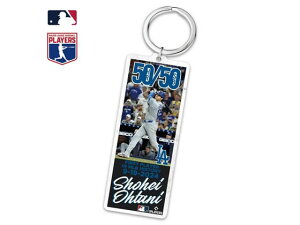 【レビュー投稿で100円OFFクーポン】【メーカー直送】ファミリー・ライフ MLB大谷翔平ドジャースキーホルダー50 50達成 04402【代引不可】キー カードリング キーホルダー キーボックス 名札