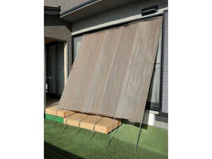 【レビュー投稿で100円OFFクーポン】【メーカー直送】ファミリー・ライフ 洋風たてす 3m幅 ブラウン a3460510【代引不可】【お客様組立】サンシェード 日よけオーニング すだれ リビング家具