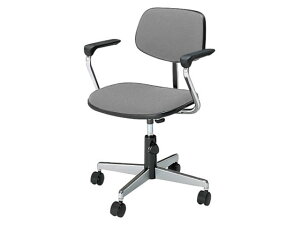 【レビュー投稿で100円OFFクーポン】【メーカー直送】コクヨ 回転イス 20 ローバック L型肘 ゴムキャスター CRM21GPB2VN【代引不可】【組立・設置・送料無料】肘付き 固定肘タイプ 布張りチェア