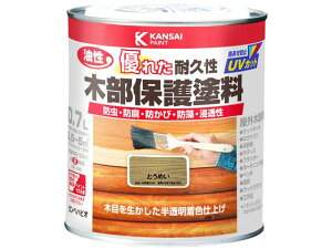 【レビュー投稿で100円OFFクーポン】【お取り寄せ】カンペハピオ 油性木部保護塗料 とうめい 0.7L 塗料 塗装 養生 内装 土木 建築資材
