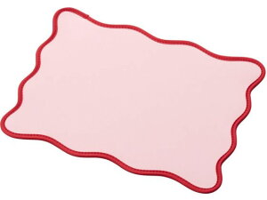 【レビュー投稿で100円OFFクーポン】【お取り寄せ】エレコム マウスパッド ウェーブデザイン 裏面ラバー ピンク MP-UK01PN マウスパッド リストレスト マウス キーボード 入力機器 パソコン 家