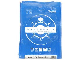 【レビュー投稿で100円OFFクーポン】萩原工業 エコフレンドシート#3000 1.8m×2.7m TEF1827 養生シート ブルーシート 現場 安全 作業