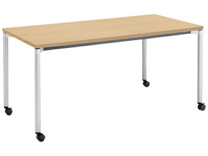 【レビュー投稿で100円OFFクーポン】【メーカー直送】コクヨ ミーティングJUTO 丸脚キャスター ナチュラルオーク 脚銀 W1500*D750【代引不可】フラップテーブル 折りたたみテーブル 長机 会議用