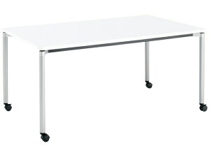 【レビュー投稿で100円OFFクーポン】【メーカー直送】コクヨ ミーティングJUTO 丸脚キャスター ホワイト 脚銀 W1500×D900【代引不可】フラップテーブル 折りたたみテーブル 長机 会議用テーブ