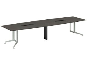 �y���r���[���e��100�~OFF�N�[�|���z�y���[�J�[�����z�R�N�� �e�[�u�� WT400 �g���[ �X���[�N�h�O���[ �r�� W3600×D1200�y����s�z8�l�p �~�[�e�B���O�e�[�u�� �`�F�A�Z�b�g ��c�p�e�[�u�� ��