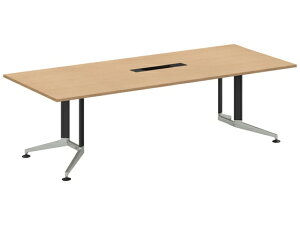 �y���r���[���e��100�~OFF�N�[�|���z�y���[�J�[�����z�R�N�� �e�[�u�� WT400 �p�` �g���[ �i�`�������I�[�N W2400×D1200�y����s�z8�l�p �~�[�e�B���O�e�[�u�� �`�F�A�Z�b�g ��c�p�e�[�u�� ��