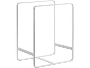 【レビュー投稿で100円OFFクーポン】【お取り寄せ】山崎実業 プレート ディッシュラック L ホワイト 2322 食器棚 キッチン収納 収納家具 インテリア 収納