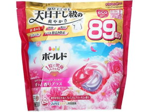 【レビュー投稿で100円OFFクーポン】P&G ボールドジェルボール4D プレミアムブロッサム 詰替 89個 液体タイプ 衣料用洗剤 洗剤 清掃