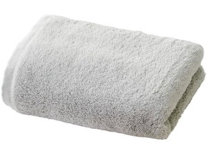 【レビュー投稿で100円OFFクーポン】小杉善 Newバスタオルやめませんか シルバーグレー バスタオル 無撚糸タオル