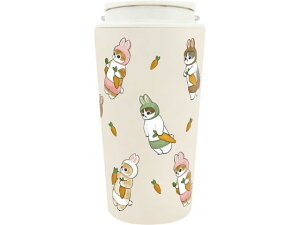 【レビュー投稿で100円OFFクーポン】【お取り寄せ】東亜金属 モフサンド キャリー保温保冷タンブラー 360mLうさにゃん 水筒 タンブラー キッチン雑貨