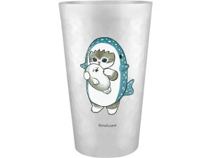 【レビュー投稿で100円OFFクーポン】【お取り寄せ】東亜金属 モフサンド アルミタンブラー 450mL サメにゃん 水筒 タンブラー キッチン雑貨