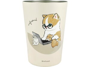 【レビュー投稿で100円OFFクーポン】【お取り寄せ】東亜金属 モフサンド 2WAY真空二重タンブラー M 在宅ワークにゃん 水筒 タンブラー キッチン雑貨