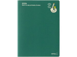 【レビュー投稿で100円OFFクーポン】【お取り寄せ】ミドリ ポケットダイアリー A6 オジサン柄 22371006 用途別ノート