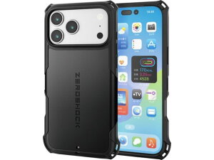 �y���r���[���e��100�~OFF�N�[�|���z�y�����񂹁z�G���R�� iPhone17ProMax ZEROSHOCK�P�[�X�� PM-A25DZEROMGBK �X�}�[�g�t�H���p�P�[�X �J�o�[ �X�}�[�g�t�H���֘A�i �X�}�z �^�u���b�g�֘A�i