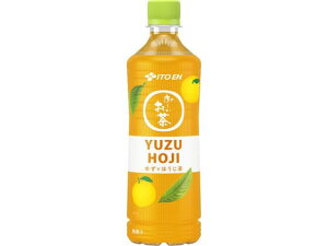 【レビュー投稿で100円OFFクーポン】伊藤園 お~いお茶 YUZU HOJI 600mL ペットボトル ほうじ茶 お茶 飲料
