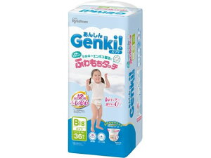 【レビュー投稿で100円OFFクーポン】アイリスオーヤマ Genki!ふわもちタッチ Big 36枚 GBP-BIG36 おむつ オムツ おしりふき ベビーケア